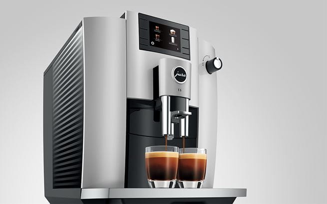 JURA E6 Piano White (EB) – machine expresso – café en grain