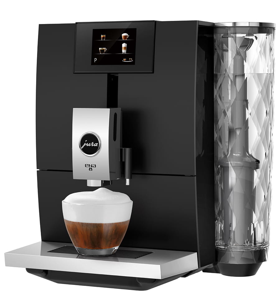 Jura ENA 8 Metropolitan Black Automatic Coffee Machine ENA 8 - International