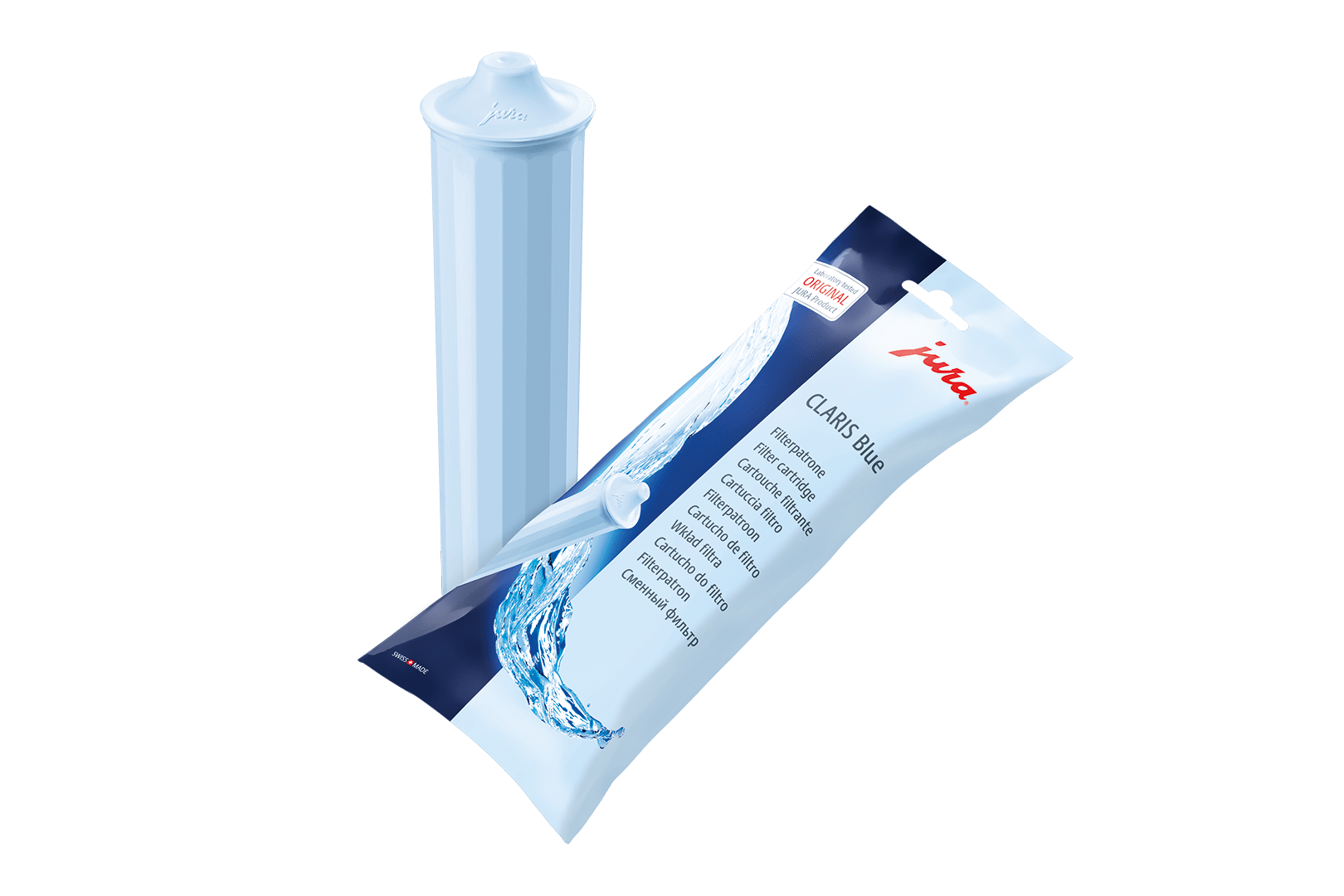 5 x ORIGINAL  JURA Claris BLUE Filter 71311    6 JURA   Reinigungstabletten 
