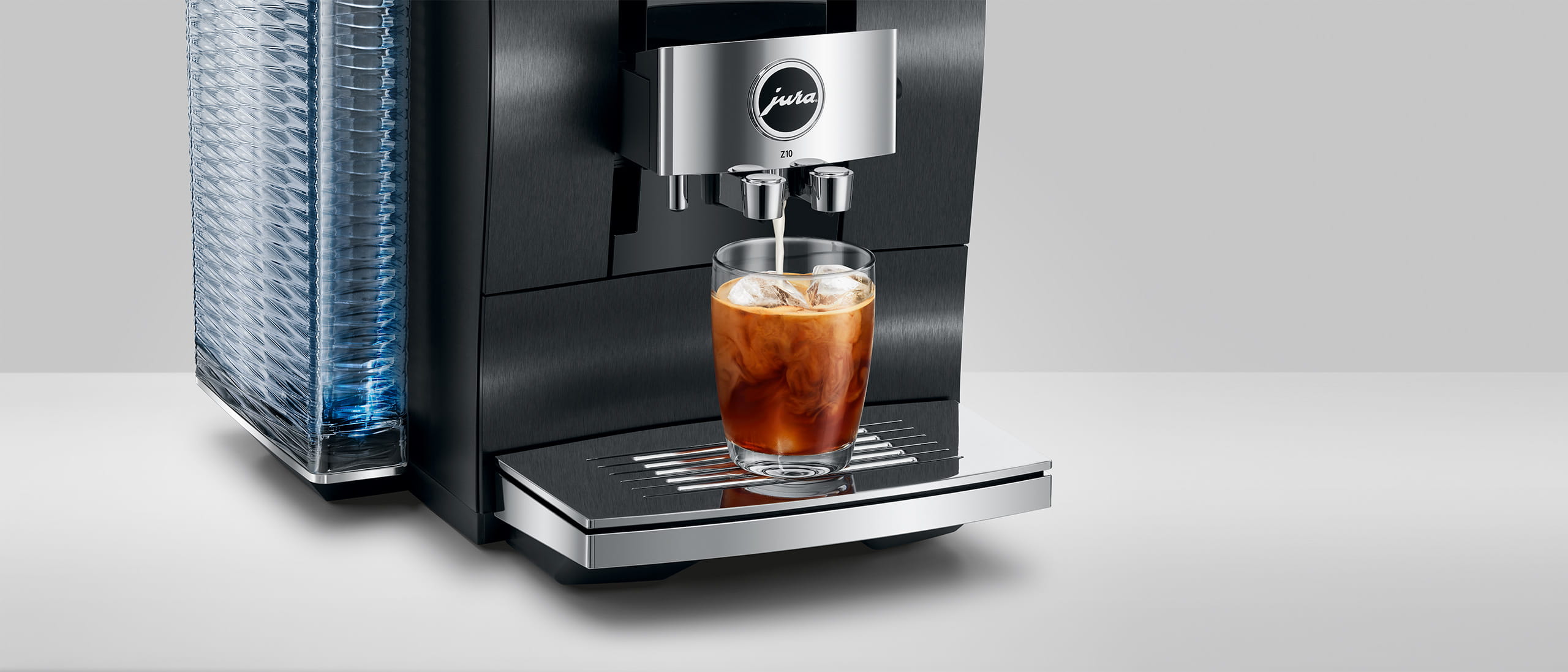 JURA Z10 Aluminium Dark Inox Kaffeevollautomat - International 